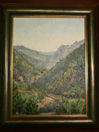 pejsaz slavko medunic ulje na platnu 2008dim 50X40